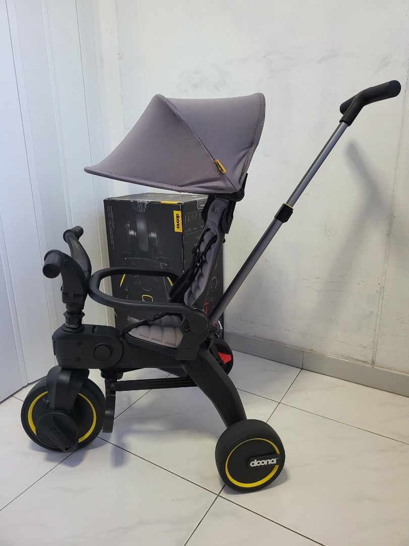 Doona Liki Trike S1 grey stroller, Babies & Kids, Going Out, Strollers