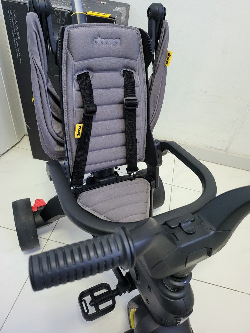 Doona Liki Trike S1 grey stroller, Babies & Kids, Going Out, Strollers