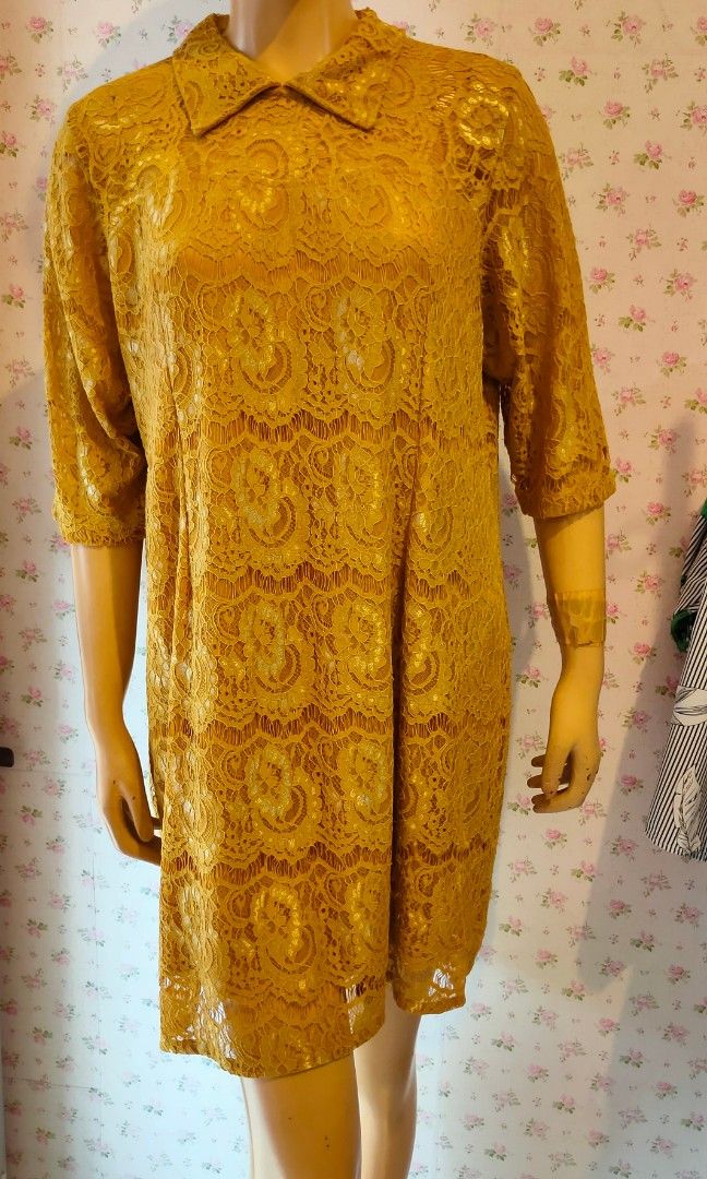 Model baju 2024 sack dress brokat