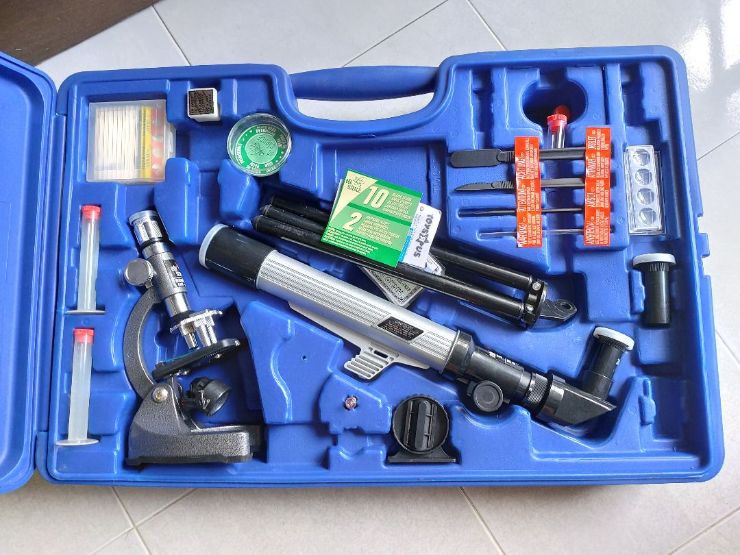 Edu science telescope and microscope set sales