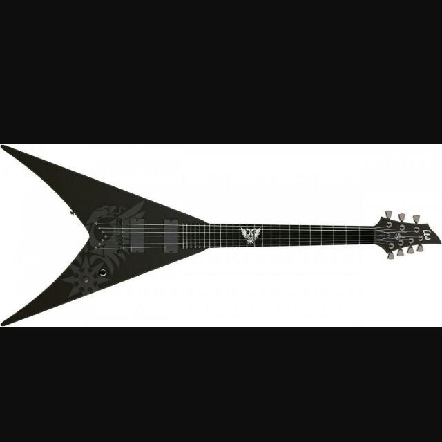 Esp Ltd Nergal Hex 7 Discontinued with Mick Thomson Blackouts