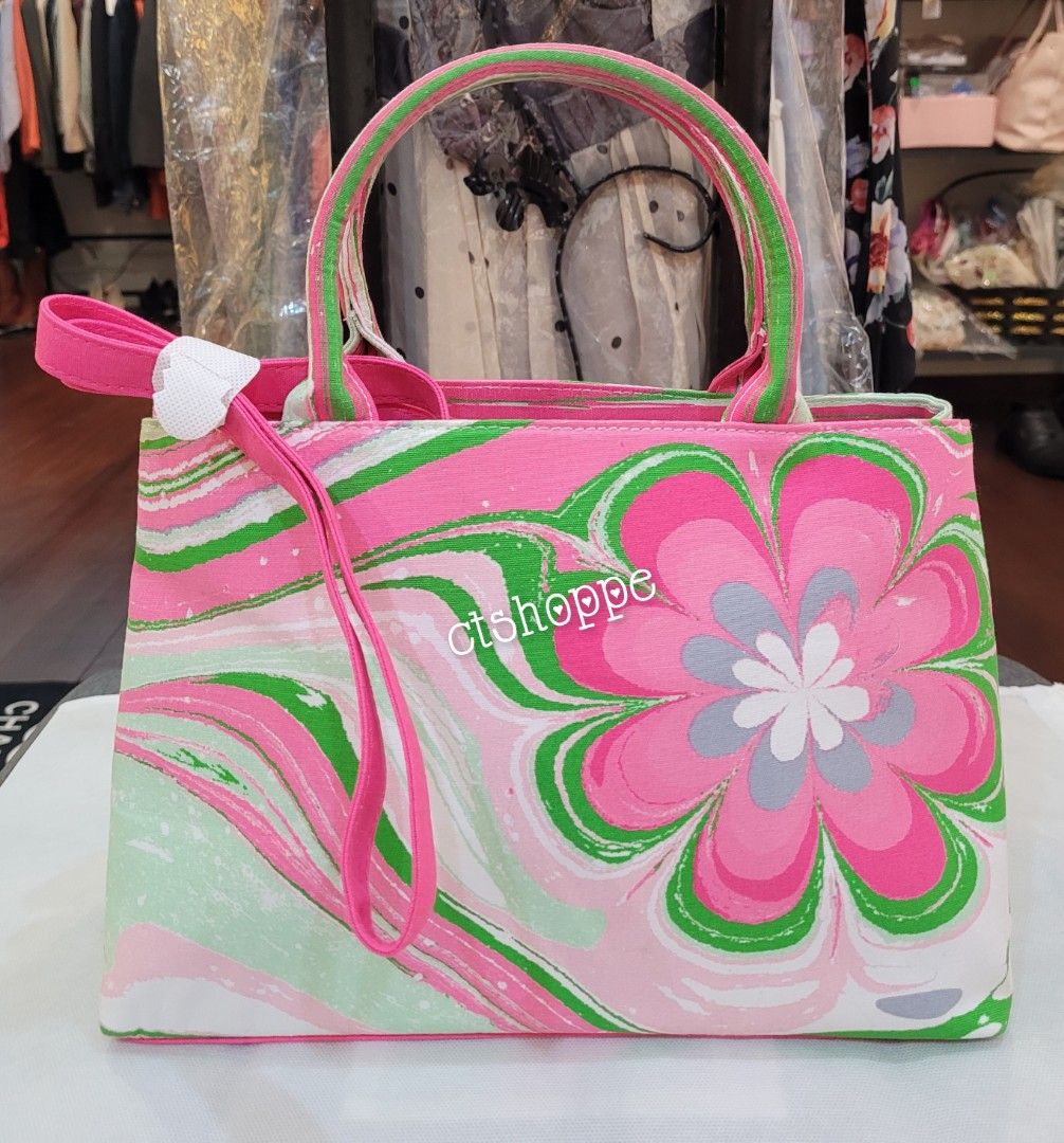 Estee Lauder Retro Fun Floral Summer Spring Sling Crossbody