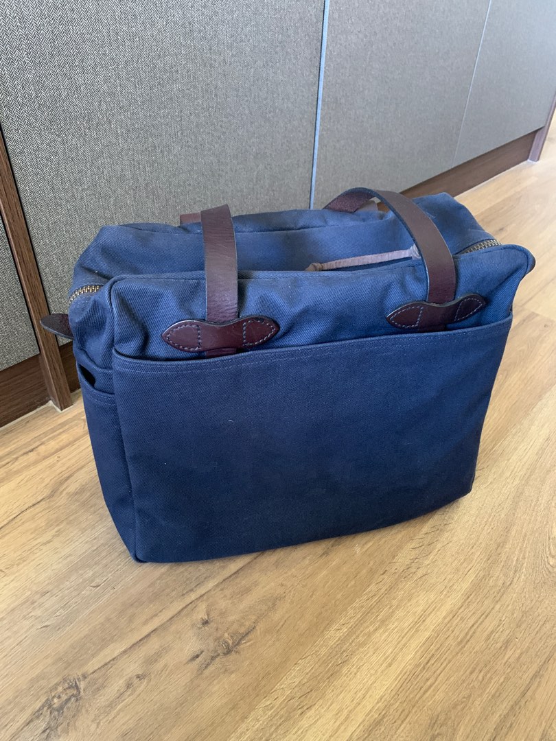 Filson Rugged Twill Tote Bag Navy