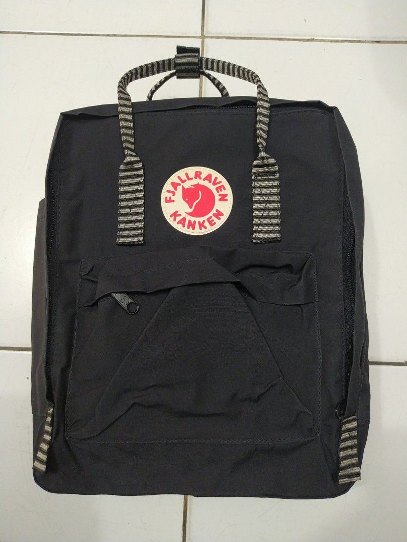 Kanken classic black striped online