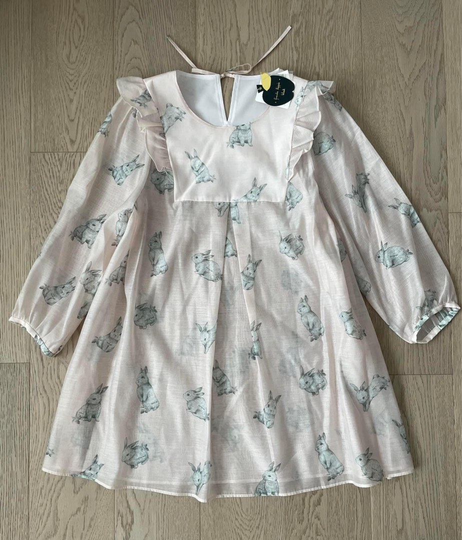 Franche Lippee 全新日本製兔仔圖鑑上衣, 女裝, 上衣, 襯衫- Carousell