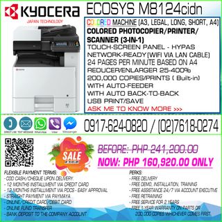 (Category: ) located in . Submitted by ExclusiveDistributor-KyoceraPH (Listing ID 1242598816, Image 1). Description: .