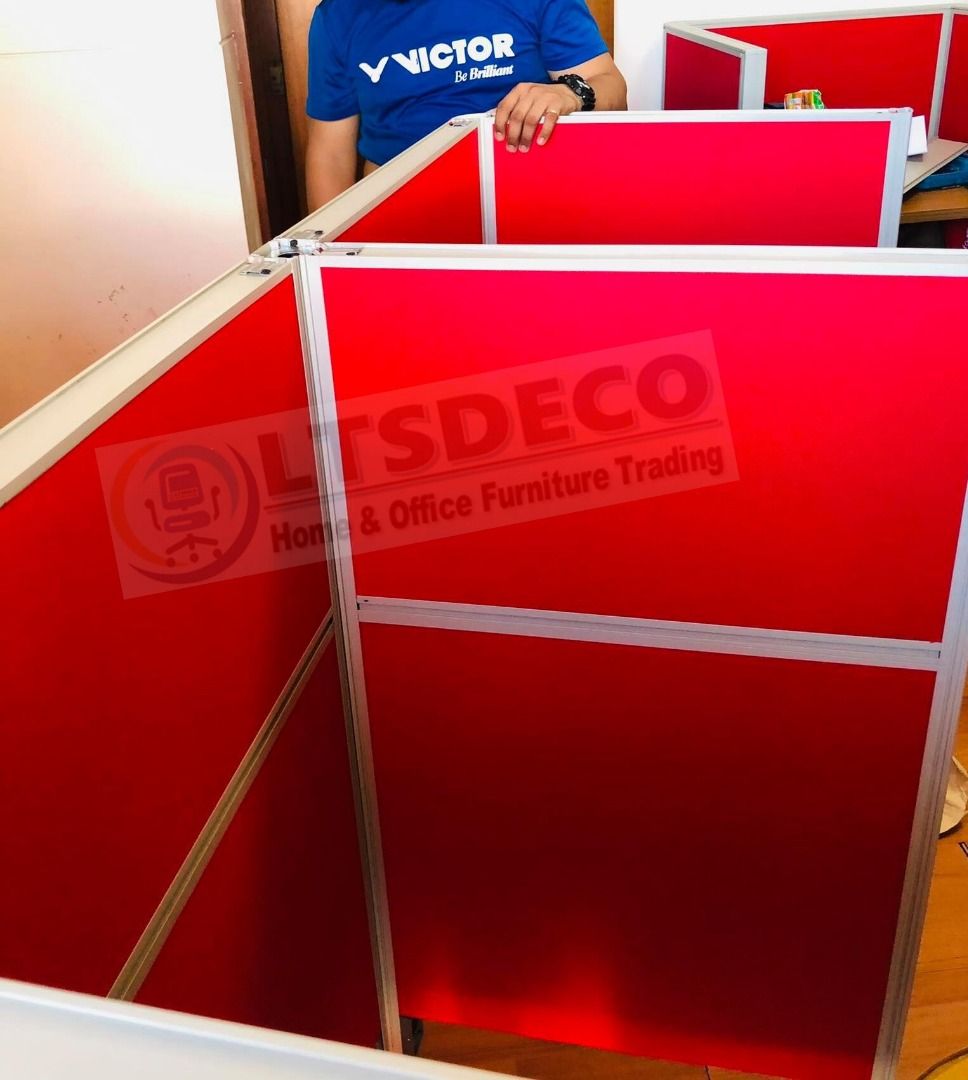 FULL FABRIC SCREEN WALL PANEL OFFICE PARTITION on Carousell