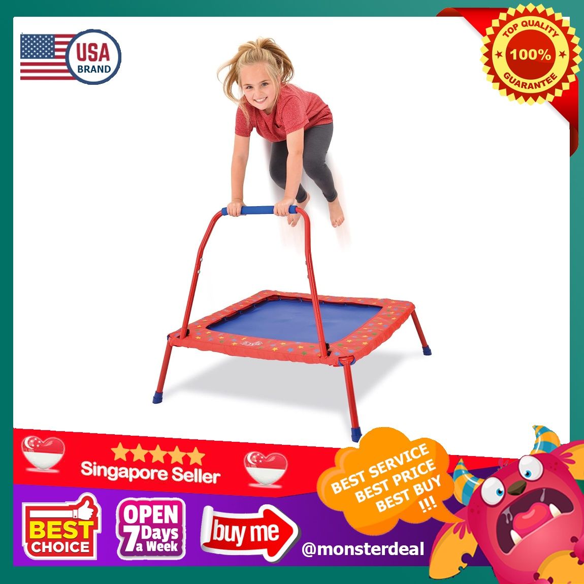 Galt A2500H Toys Folding Trampoline