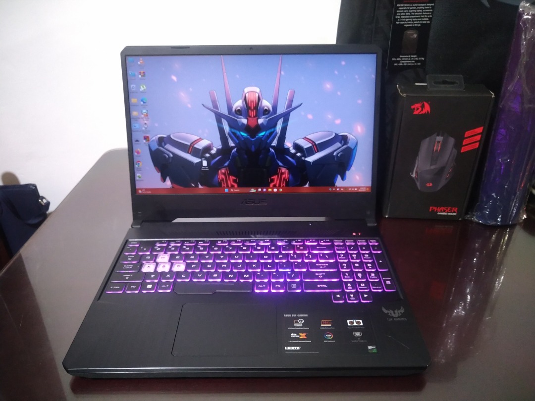 PORTATIL GAMING ASUS FX505GM I7-8750H-16G-256SSD+1T-GTX1060-15