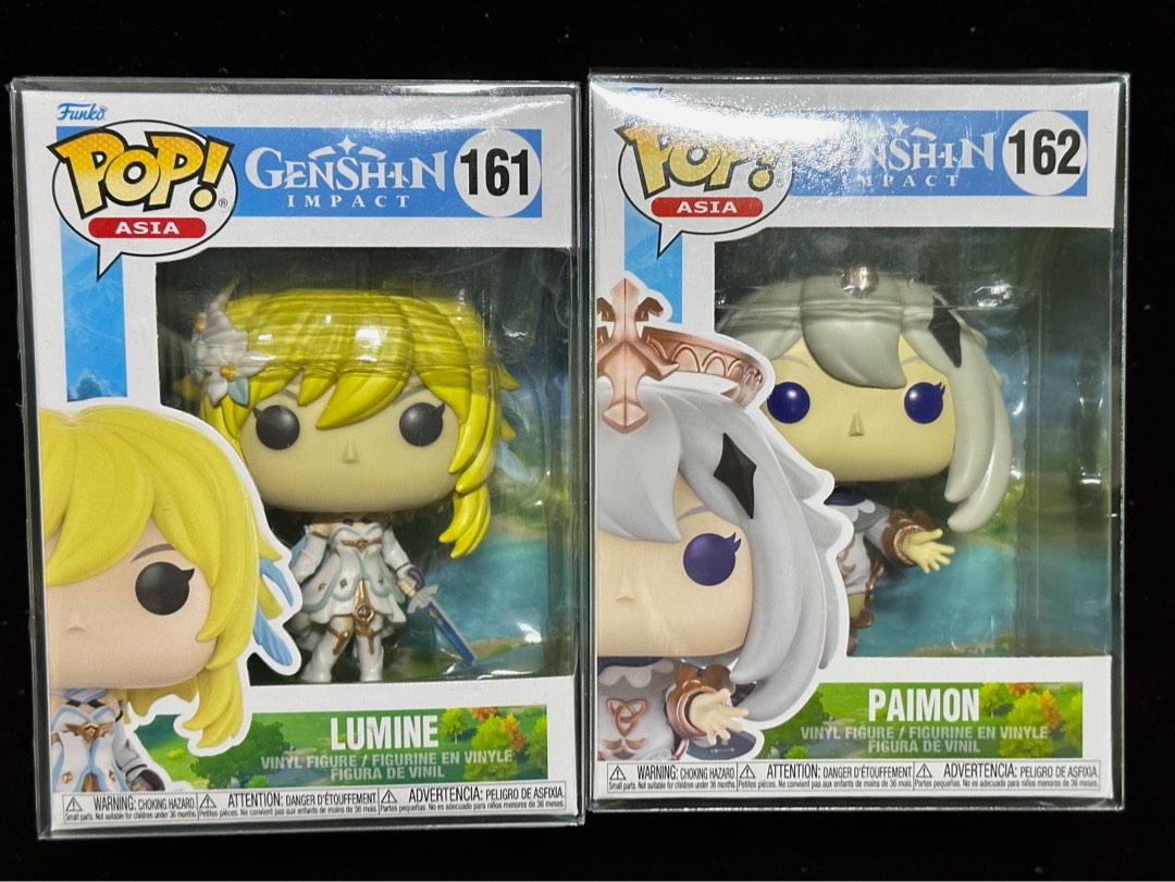 Genshin Impact funko pop Set 160, 161, 162