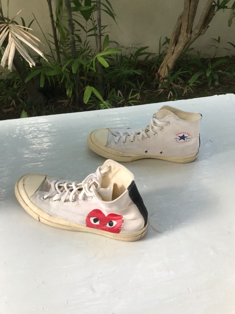 Genuine Converse Chuck Taylor sneakers. Size UK8 41.5 CM 26.5. Men size UK8 Women size UK10., Men's Fashion, Footwear, Casual shoes on Carousell