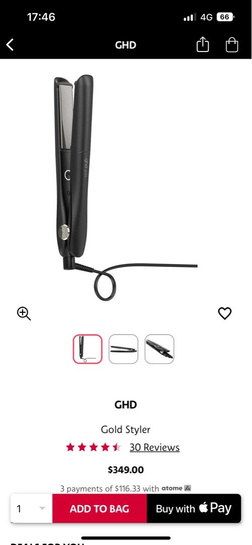 GHD Gold Styler, Beauty & Personal Care, Hair on Carousell