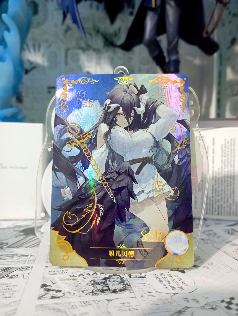Goddess Story Albedo SSR Card - Overlord, Hobbies & Toys, Toys & Games ...