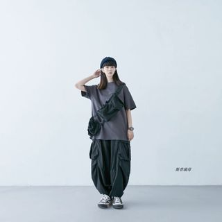 Goopi goopimade 經典褲款 錐形褲 MT-05 尺寸2號 黑色 jks.melsing可參考