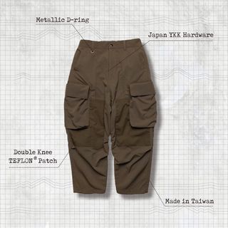Goopi goopimade 三週年 經典褲款 P-W.3D 軍綠 2號 jks melsing可參考