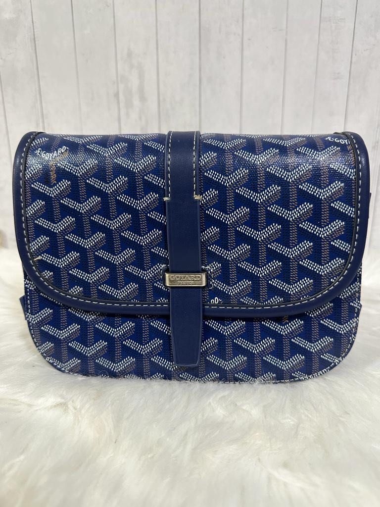 Goyard Belvedere PM Navy Blue