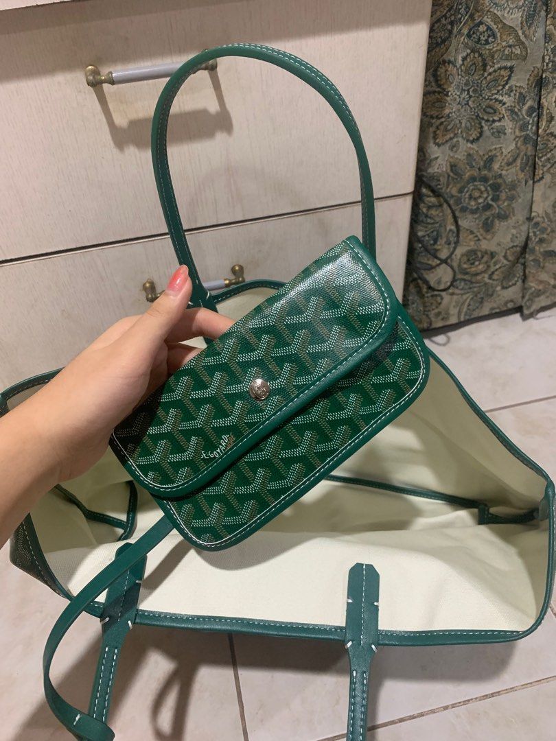 Goyard St. Louis GM size Green, Women's Fashion, Bags & Wallets, Tote Bags  on Carousell