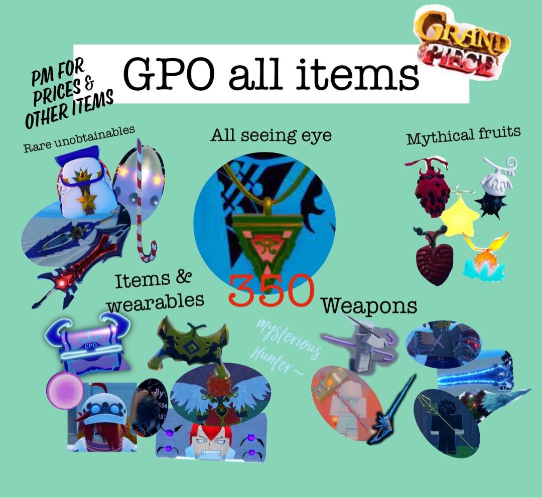 CHEAP) Prestige Items GPO, 電子遊戲, 電子遊戲, 其他- Carousell