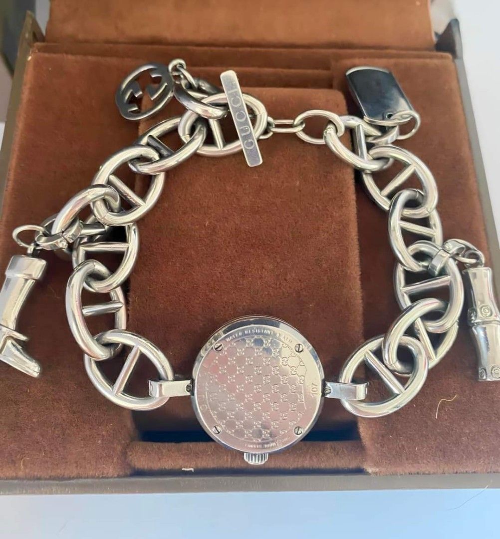 Gucci charm bracelet watch online