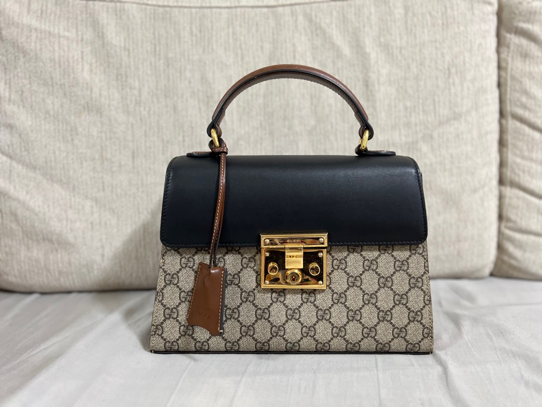 Gg supreme top handle bag sales