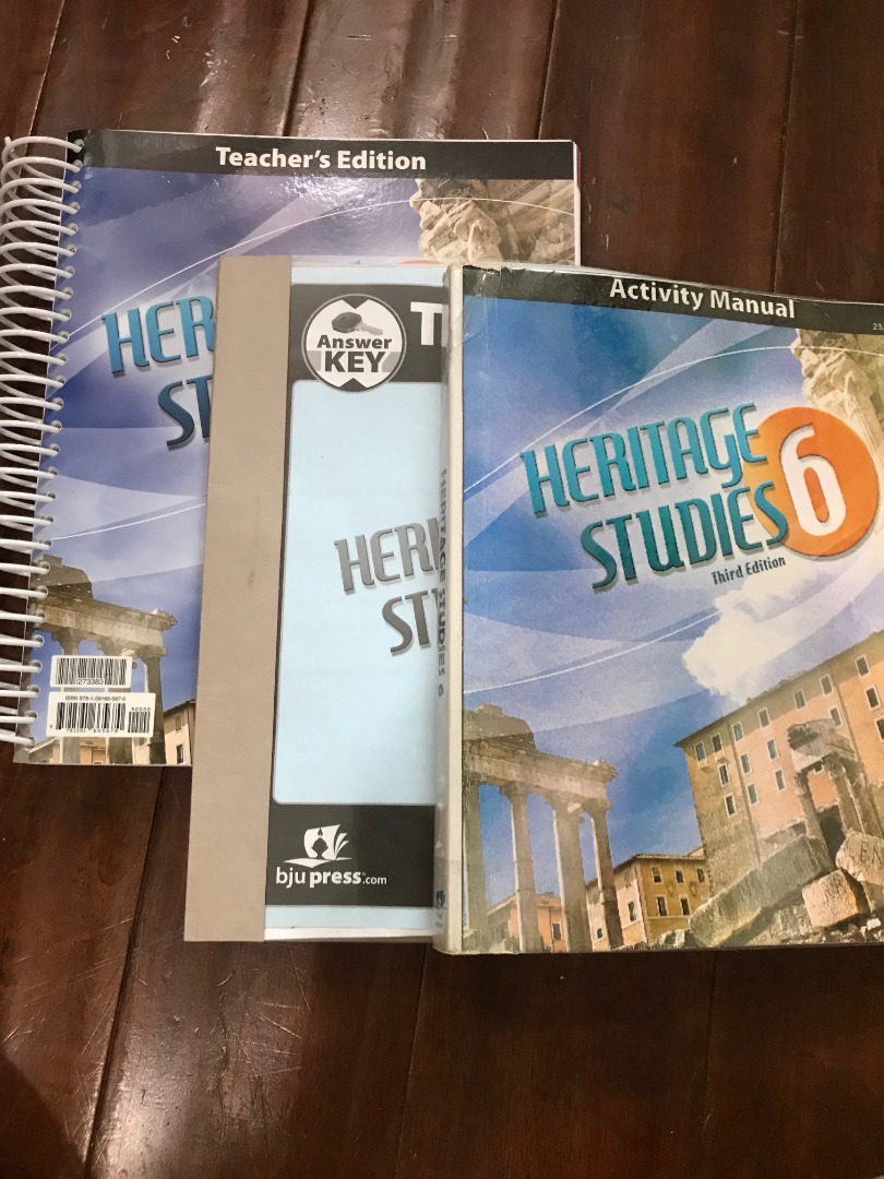 Heritage Studies 6 - 3 Piece Set - History and Social Studies ...