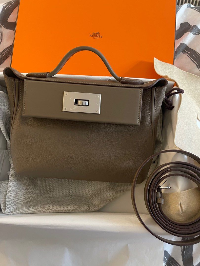Hermes 2424 mini size best sale