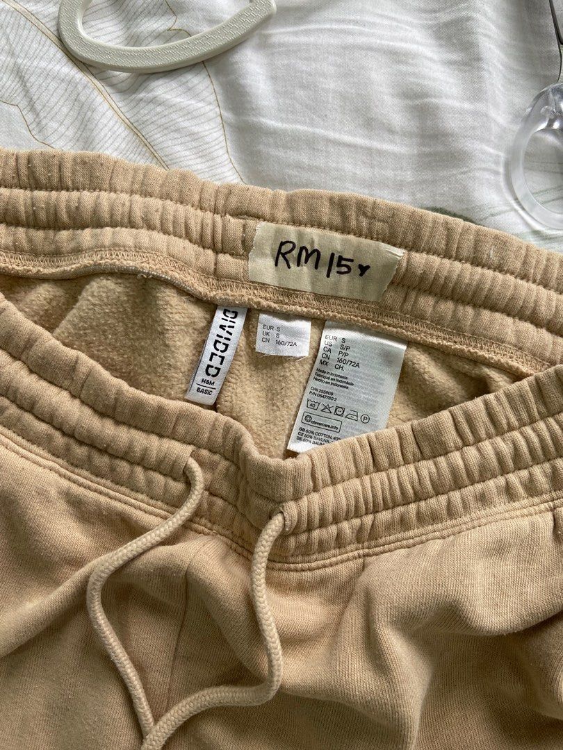 H&m beige sweatpants outlet