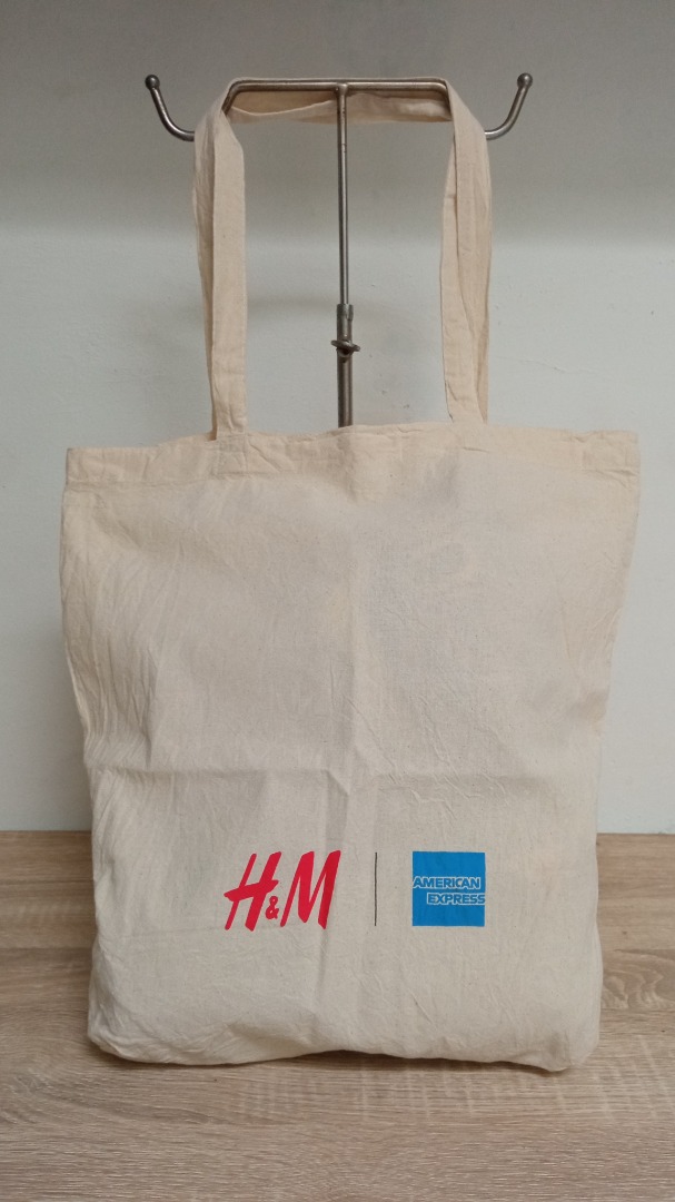 H M x American Express Tote Bag Official Fesyen Wanita Tas