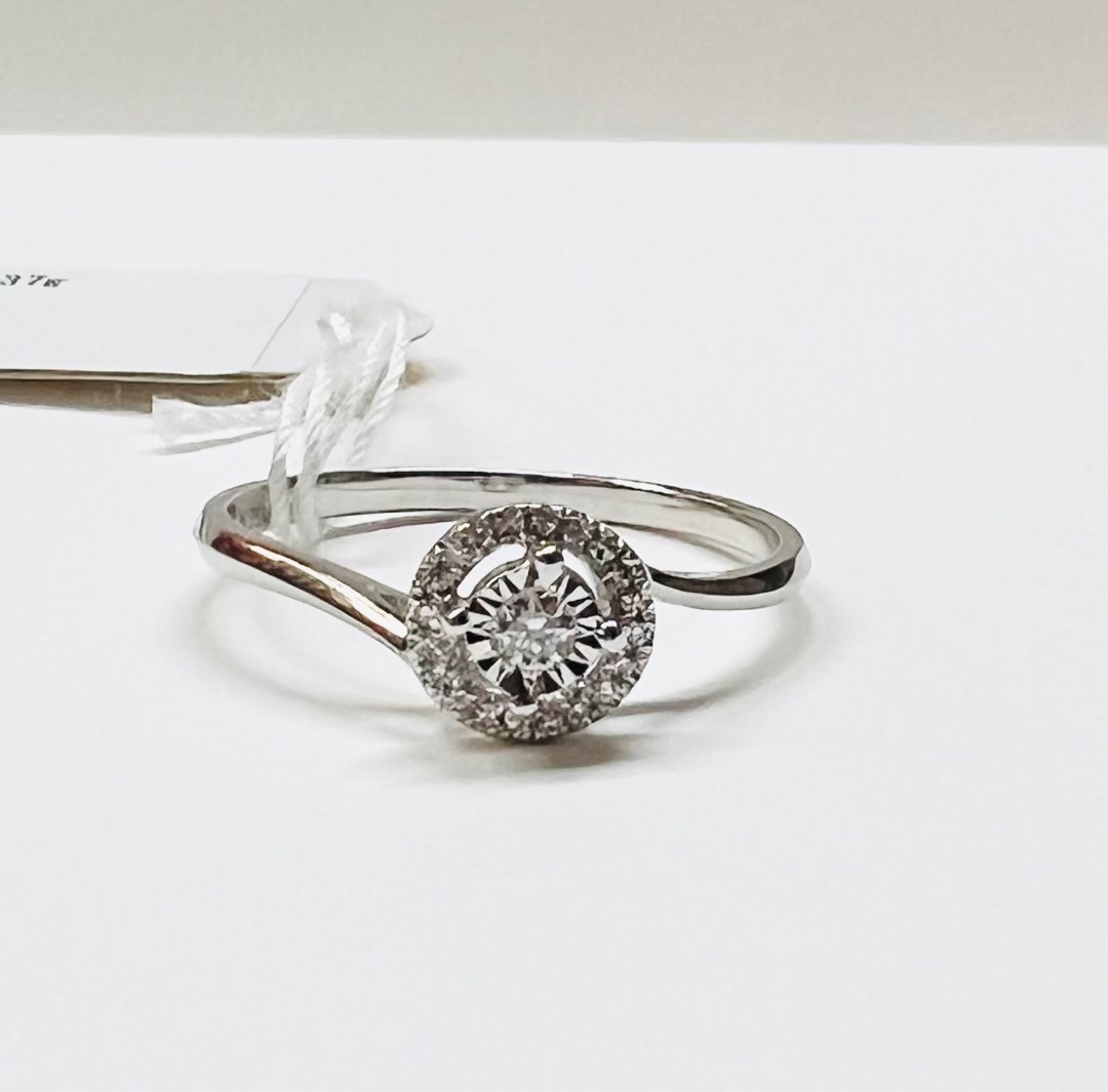 Hong Kong Setting 14karat Ring, Women's Fashion, Jewelry & Organizers