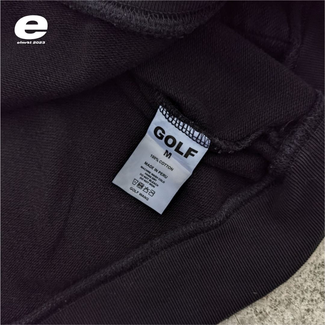 hoodie golf wang child of golf black on Carousell