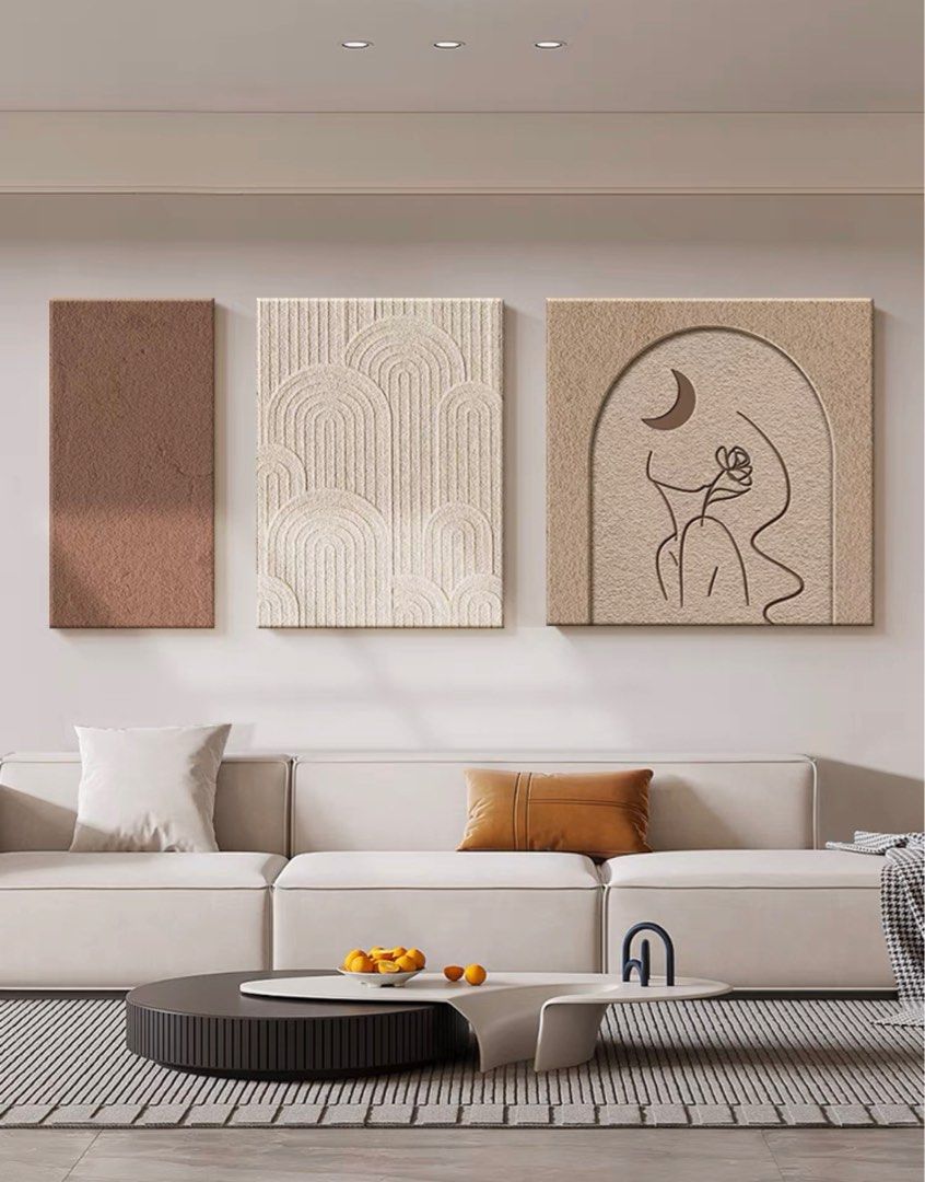 IAS Modern 3 Piece Wall Art, Furniture & Home Living, Home Decor ...