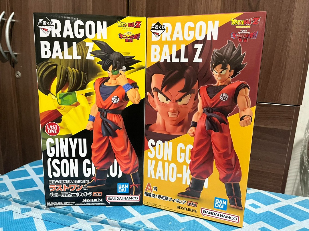 Figurine Ichiban Kuji Dragon Ball - Son Goku Version Ginyu, édition Last One, 24 Cm