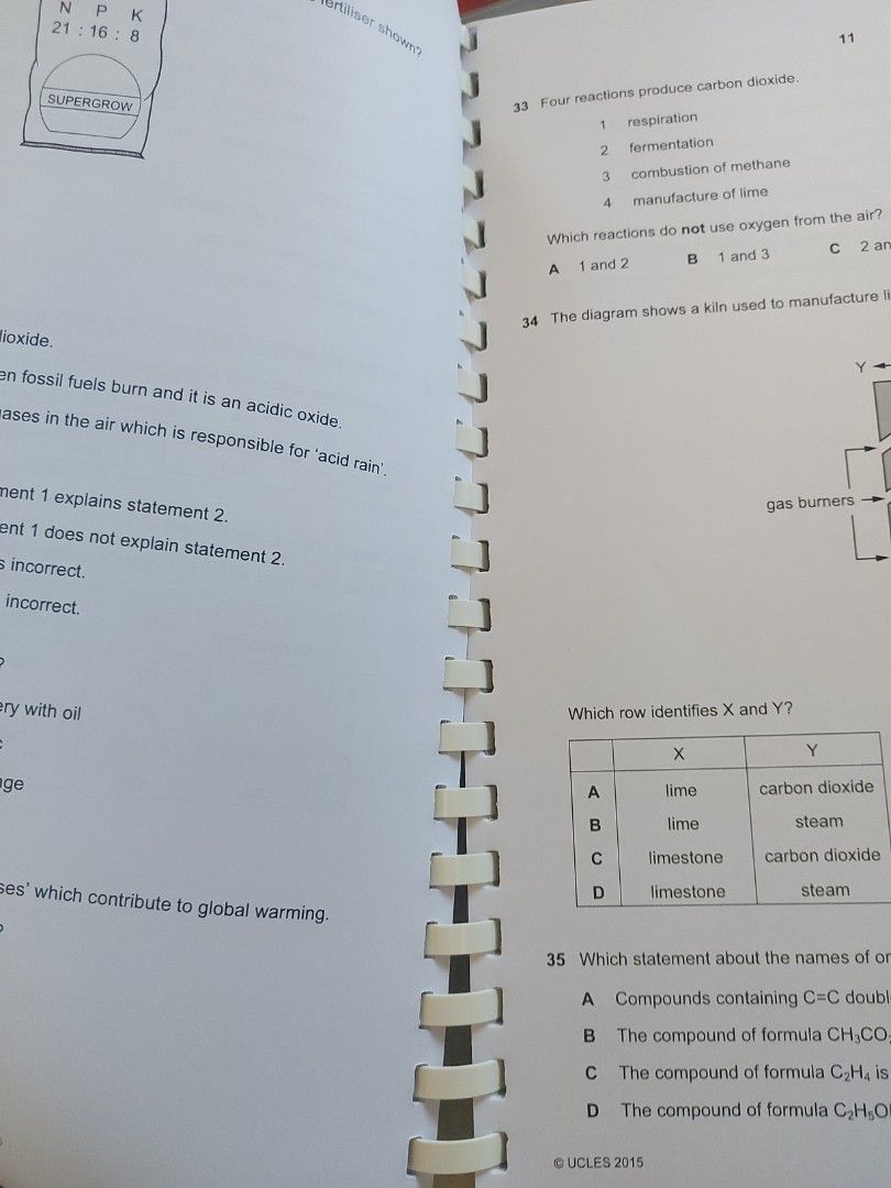 Igcse chemistry past year papers 2014 2016 hobbies toys books