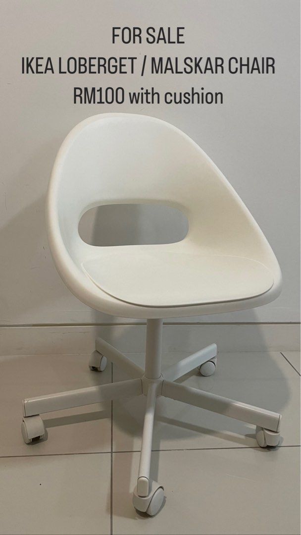 Ikea LOBERGET MALSKAR Chair Furniture Home Living Furniture