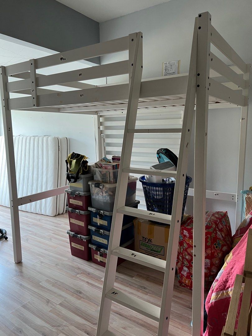 Ikea loft bed queen