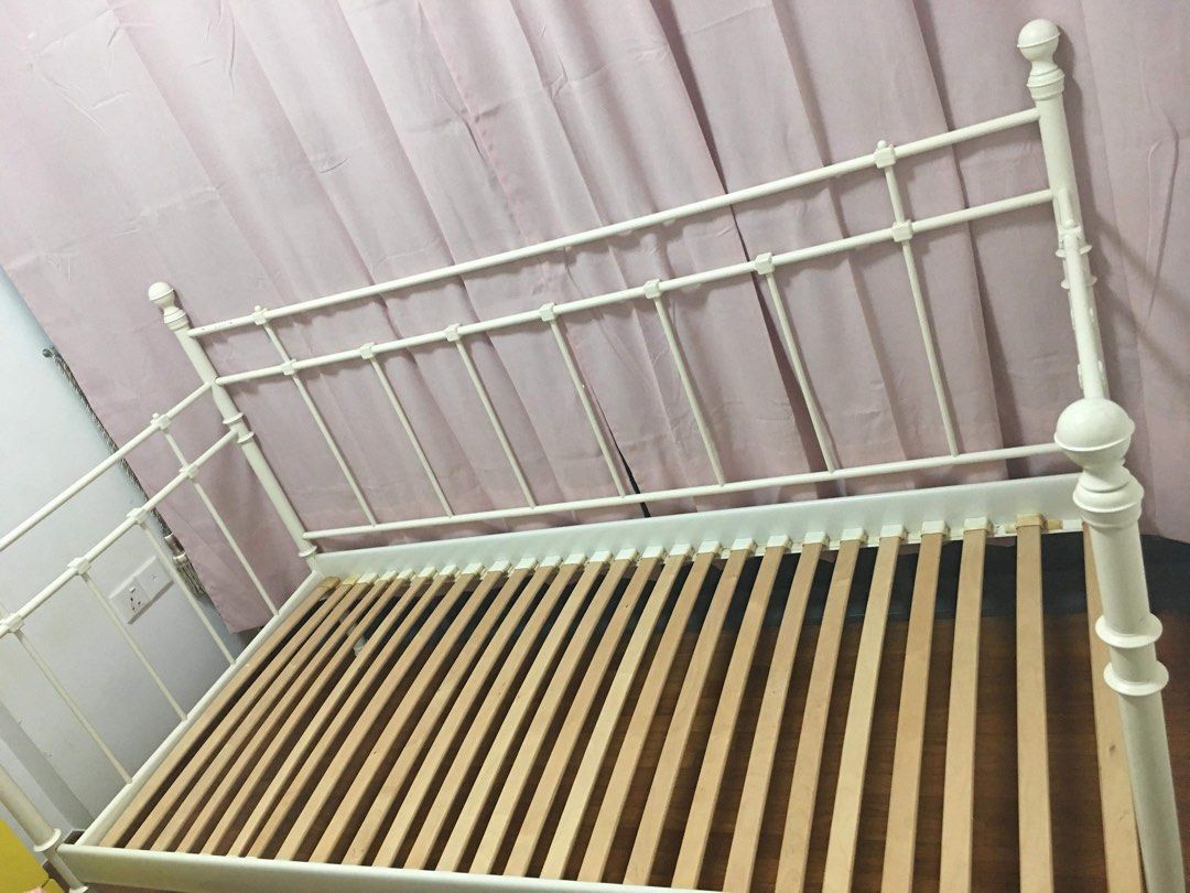 Ikea metal daybed frame, Furniture & Home Living, Furniture, Bed Frames