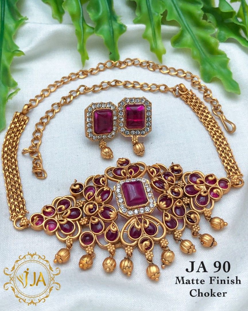 Indian jewellery Women s Fashion Jewelry Organisers Necklaces