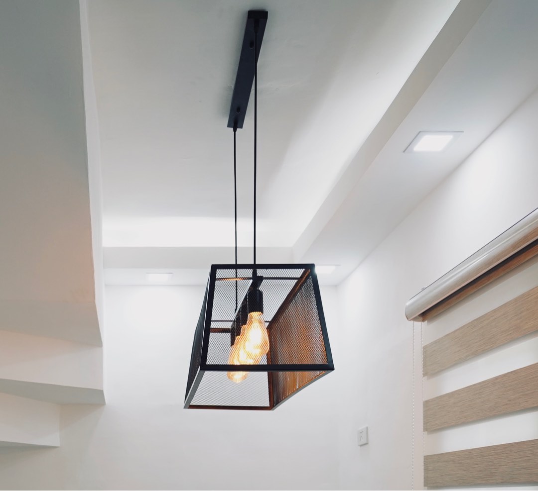 Industrial Drop Lights, Furniture & Home Living, Lighting & Fans