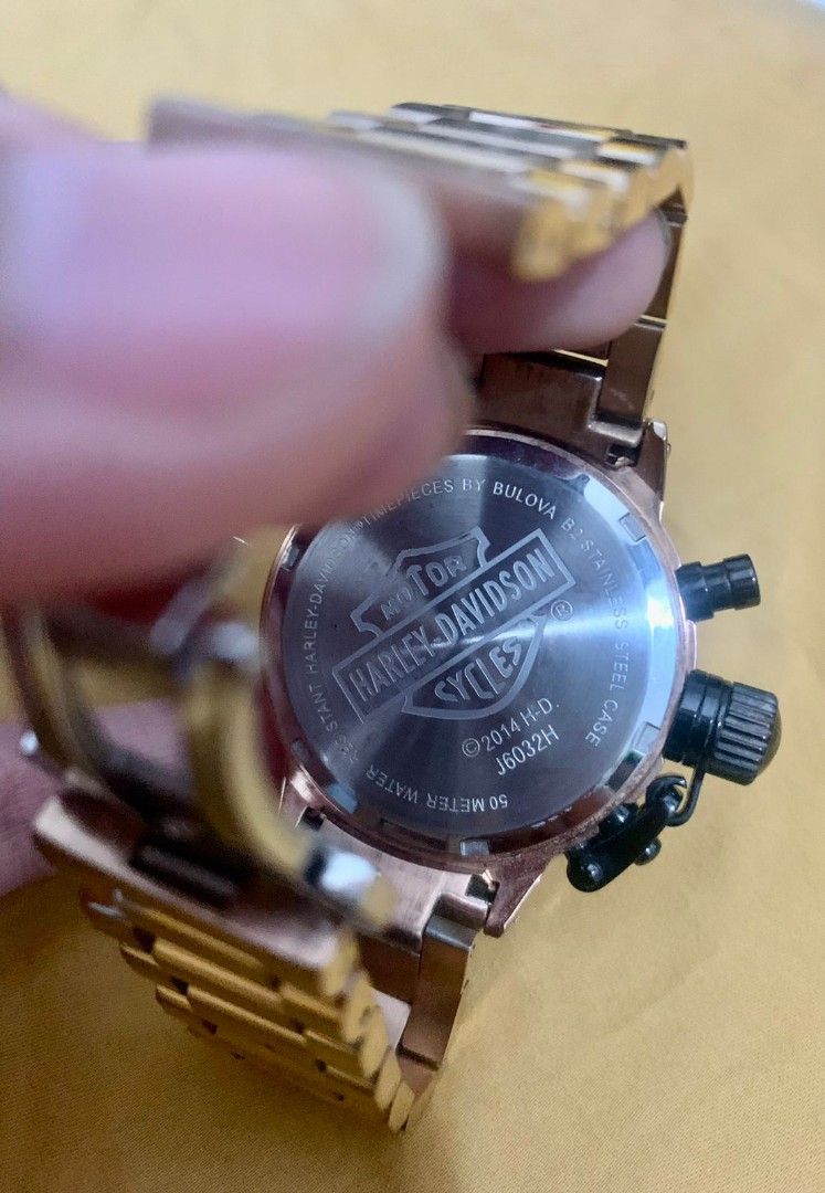 Jam tangan harley davidson bulova b2 deals