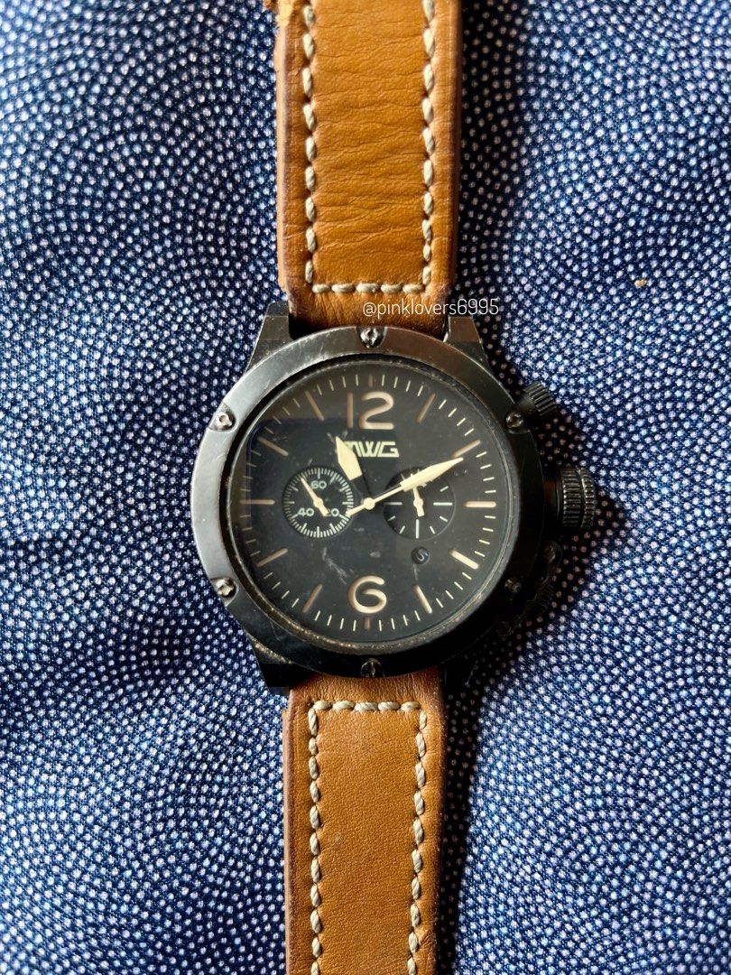 Jam Tangan Vintage MWG Molarity Watch Group Preloved, Fesyen Pria
