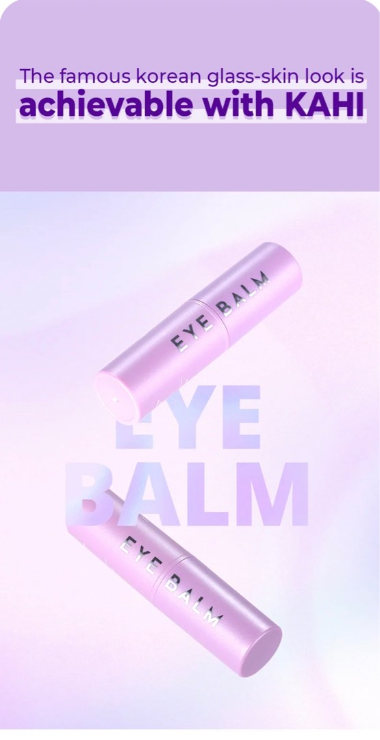 KAHI Eye Balm, Beauty & Personal Care, Face, Face Care on Carousell