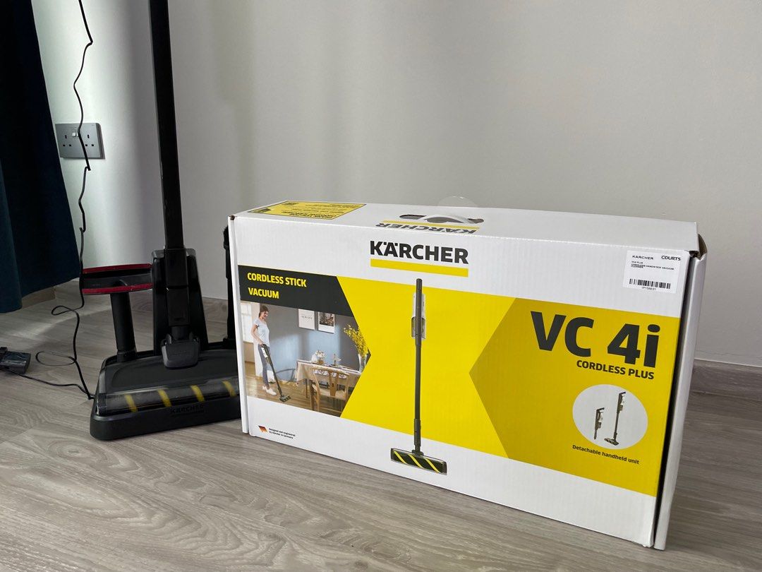 Karcher VC4i handheld cordless stick vacuum, TV & Home Appliances