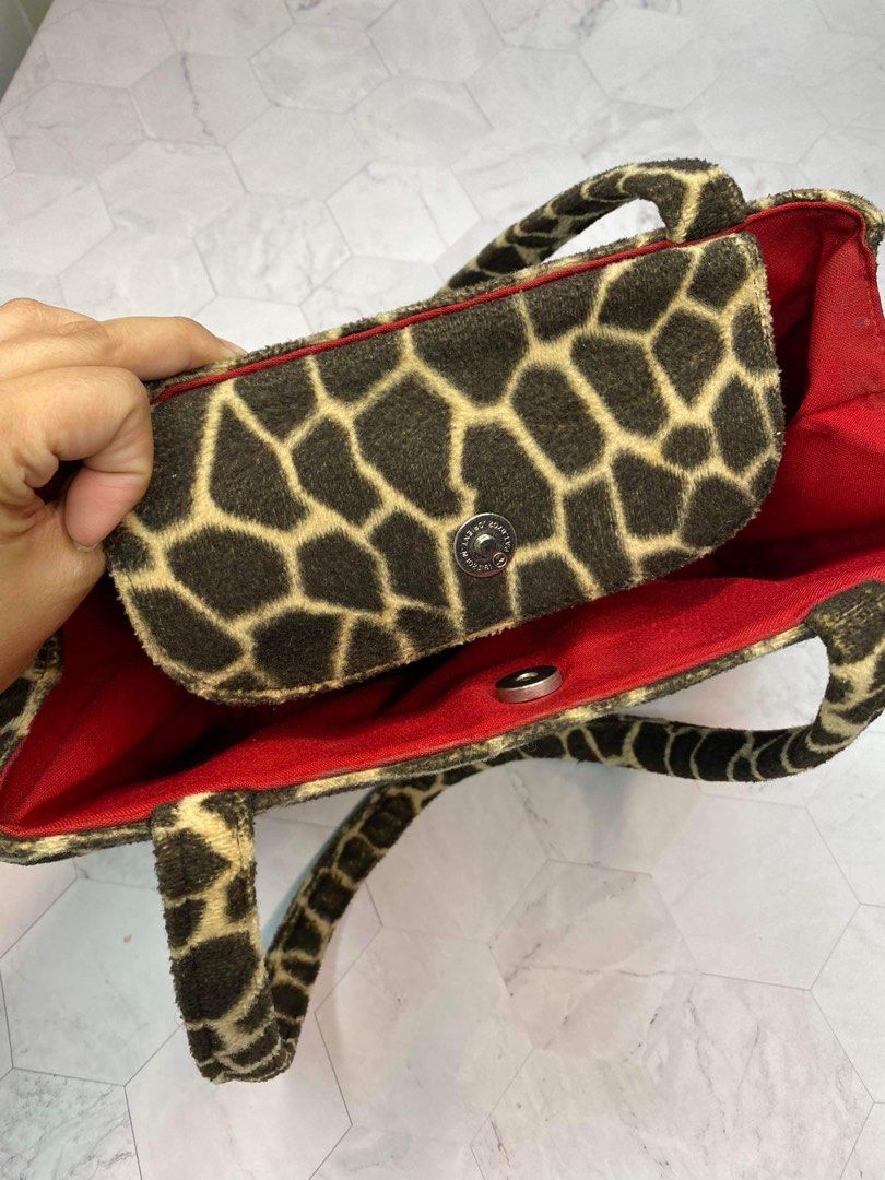Vintage leopard purse on sale