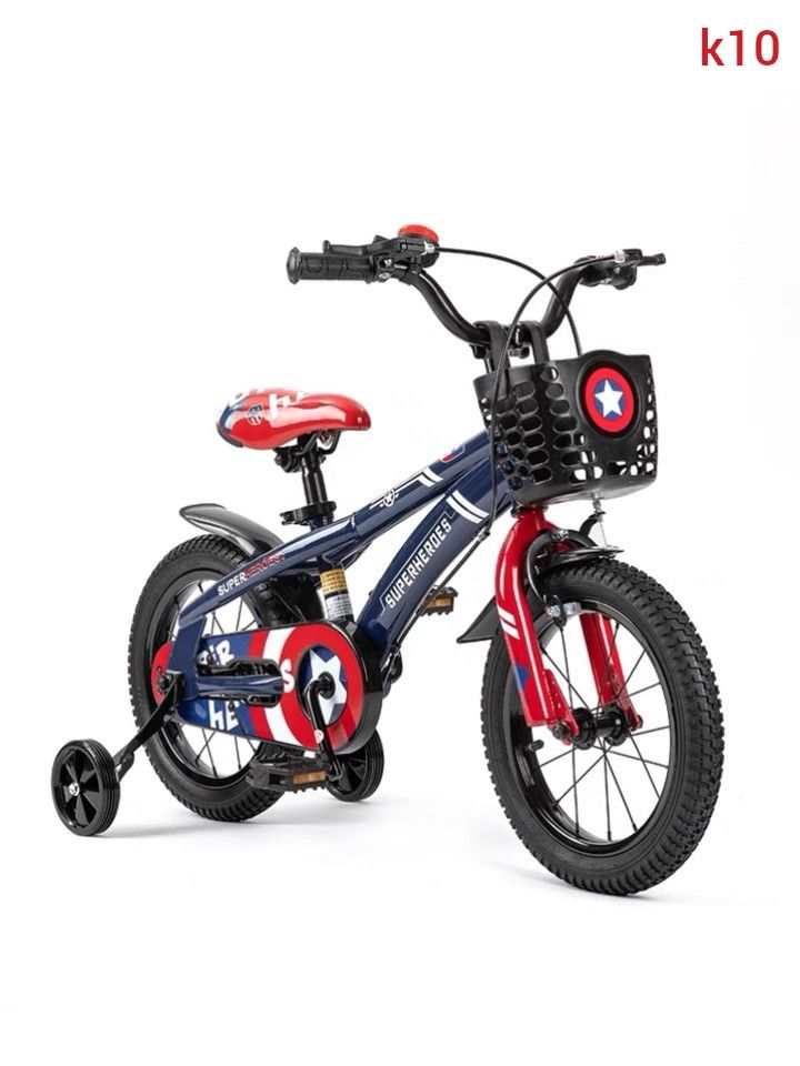 Kids Bicycle children bike outdoor sports captain america