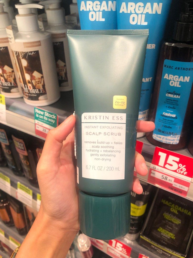 Kristin Ess Scalp Scrub, Beauty & Personal Care, Hair on Carousell