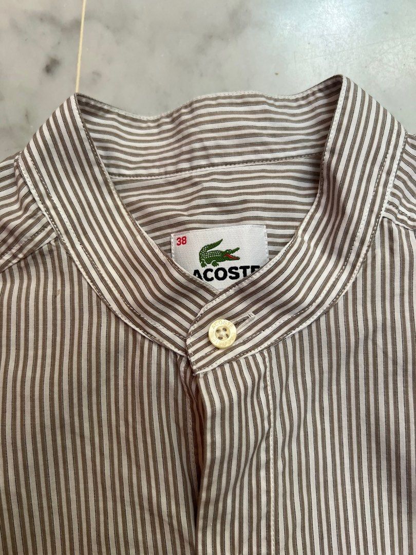 Lacoste size 38 shirt best sale