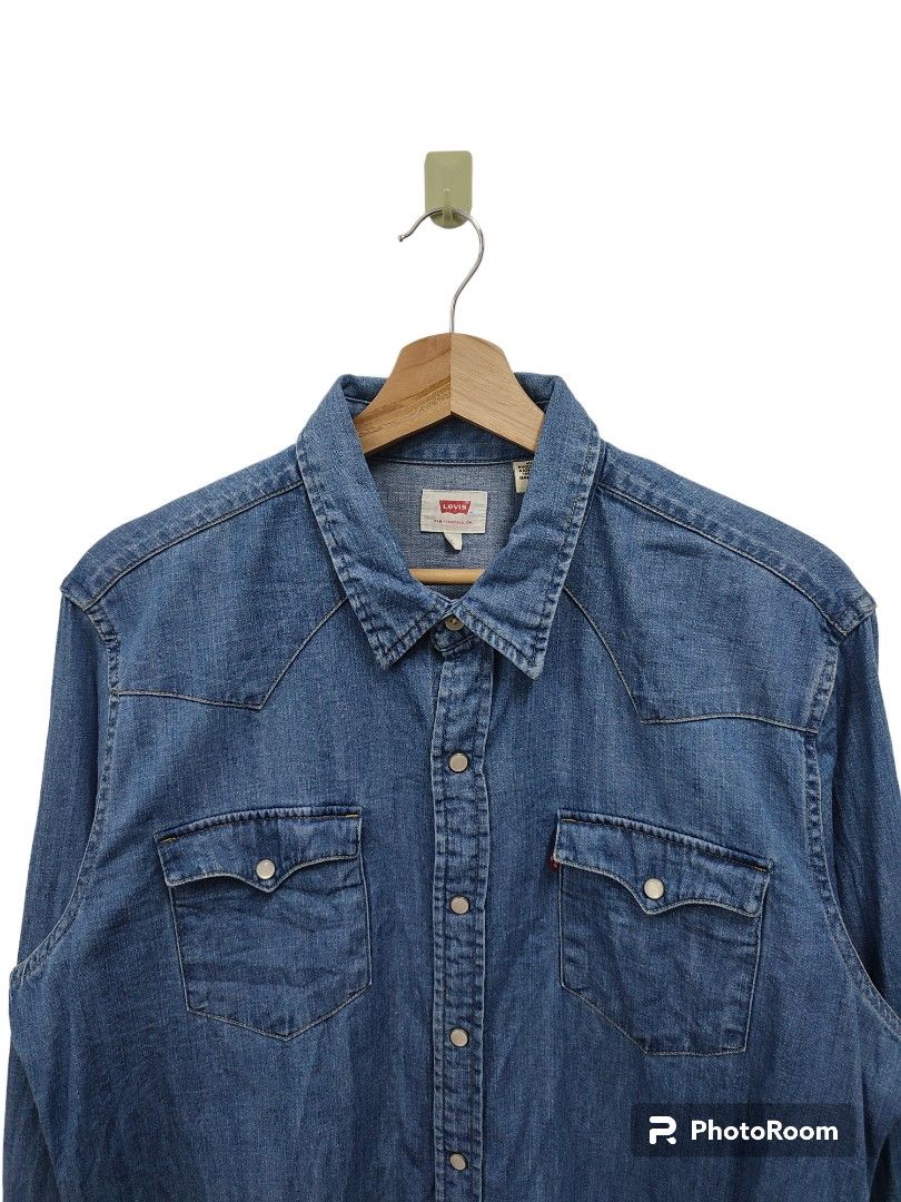 Levi's snap button shirts sale