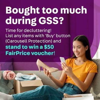 List & Win: Time for decluttering! (26 Jun 2023 - 9 Jul 2023)