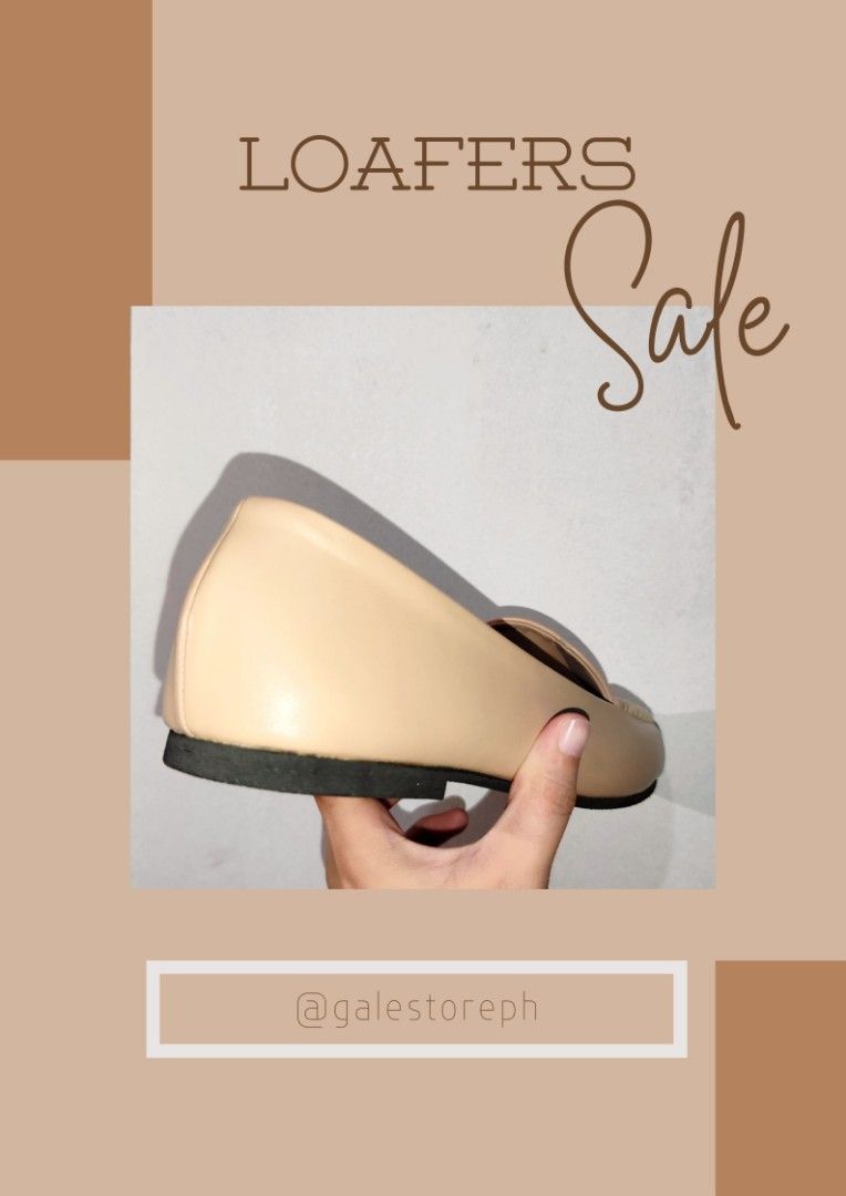 Loafers Sandals for Sale (Category: Loafers) located in Manila. Submitted by galestoreph (Listing ID 1242648734, Image 3). Description: Loafers for sale ✨ Size 8 Nude color Brand new (never been used) No box Actual item COD/Non-COD available 🛵.