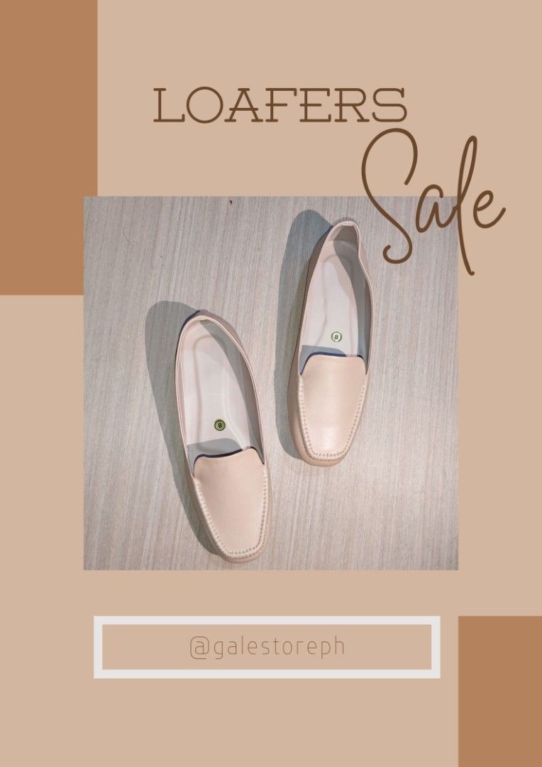 Loafers Sandals for Sale (Category: Loafers) located in Manila. Submitted by galestoreph (Listing ID 1242648734, Image 2). Description: Loafers for sale ✨ Size 8 Nude color Brand new (never been used) No box Actual item COD/Non-COD available 🛵.